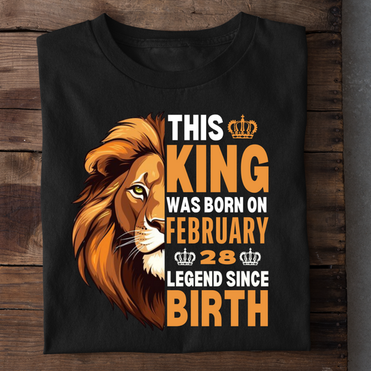 KING 28TH FEBRUARY