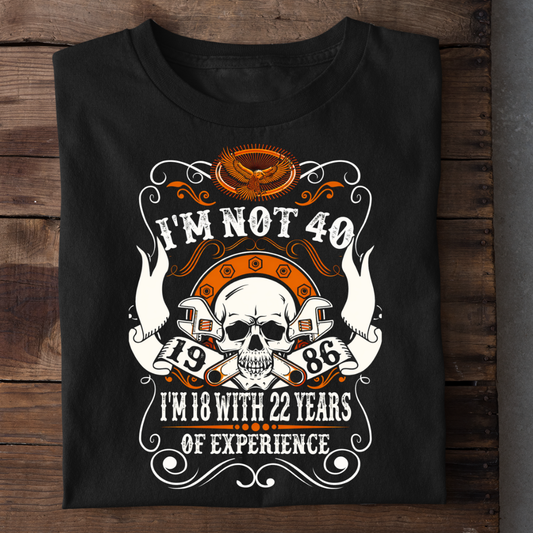 I AM NOT 40 I AM 18 QI