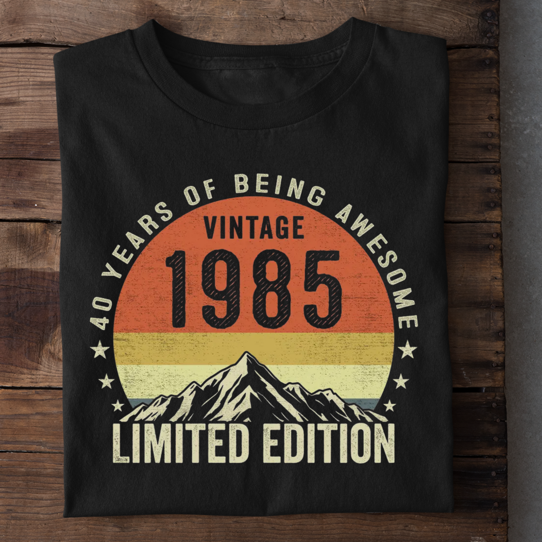 VINTAGE 1985 AWESOME AT 40 QI
