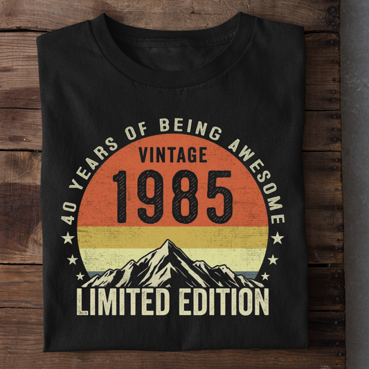 VINTAGE 1985 AWESOME AT 40 QI
