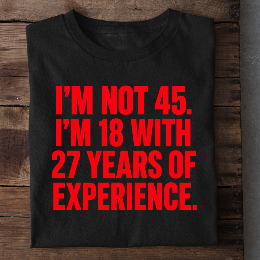 18 WITH 27 YEARS OF EXPERIENCE QI