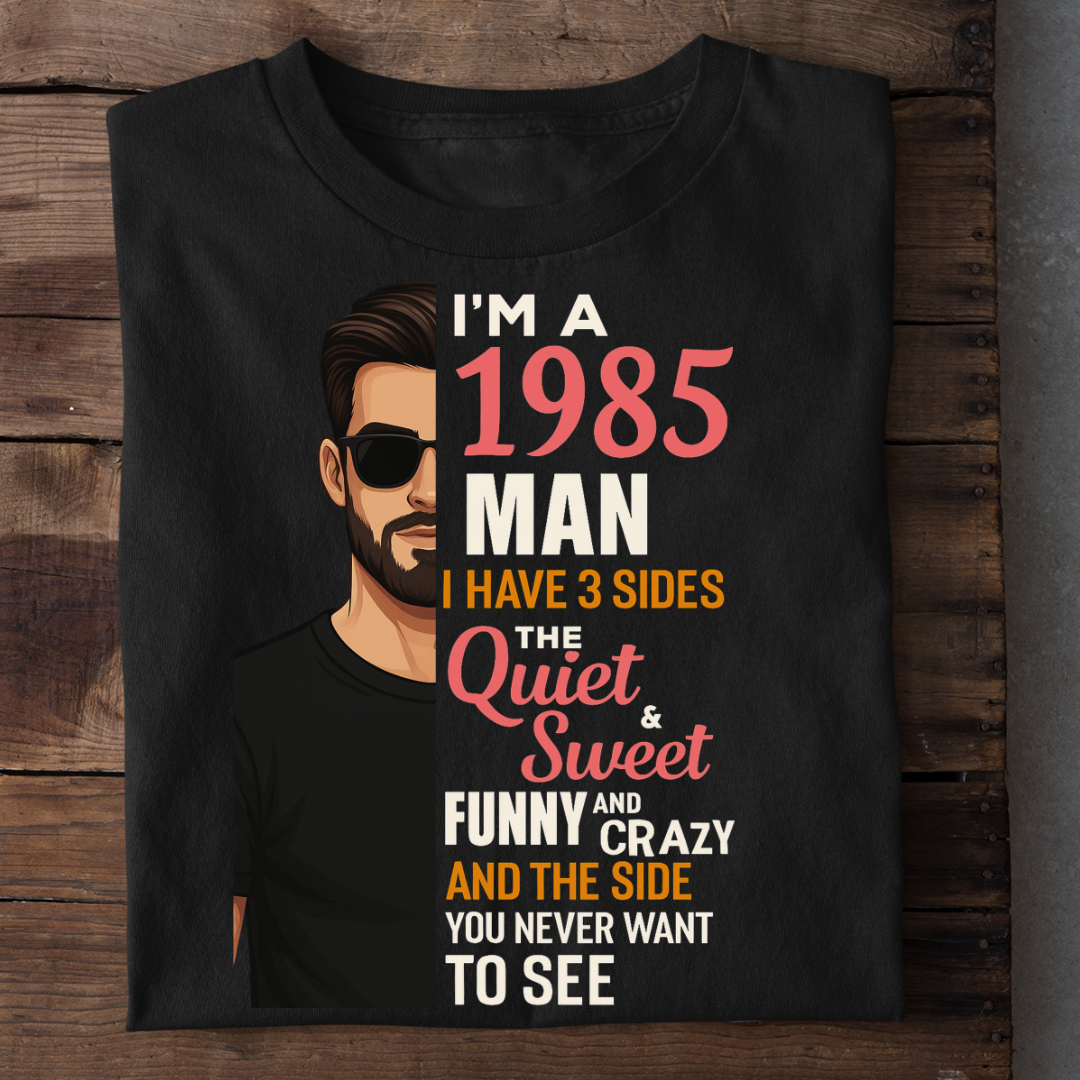 1985 MAN WITH 3 SIDES QI