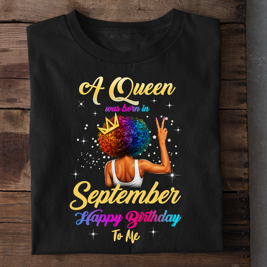 SEPTEMBER QUEEN BIRTHDAY TO ME