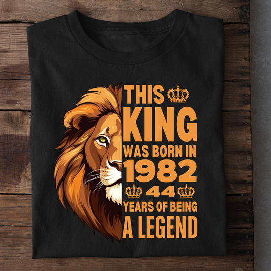 1982 KING 44 YEARS BEING LEGEND QI