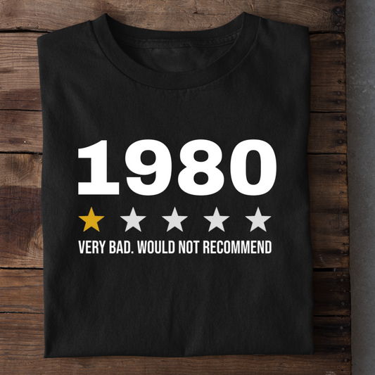 1980 WOULD NOT RECOMMEND QI