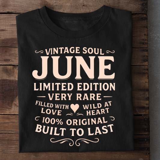 VINTAGE SOUL JUNE BORN QI