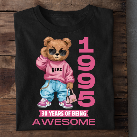 1995 GIRL 30 YEARS OF AWESOME QI
