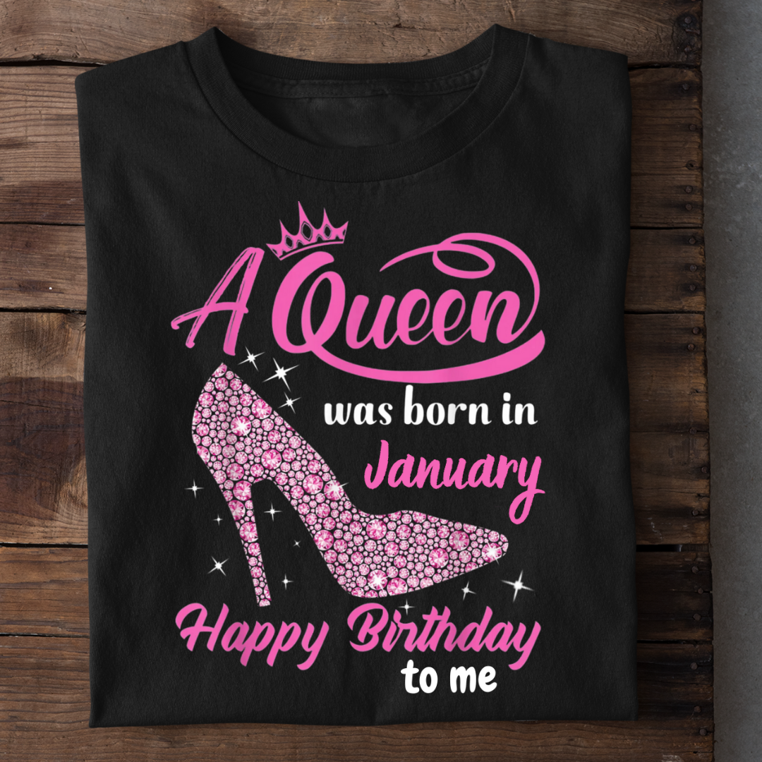 A QUEEN WAS BORN IN JANUARY