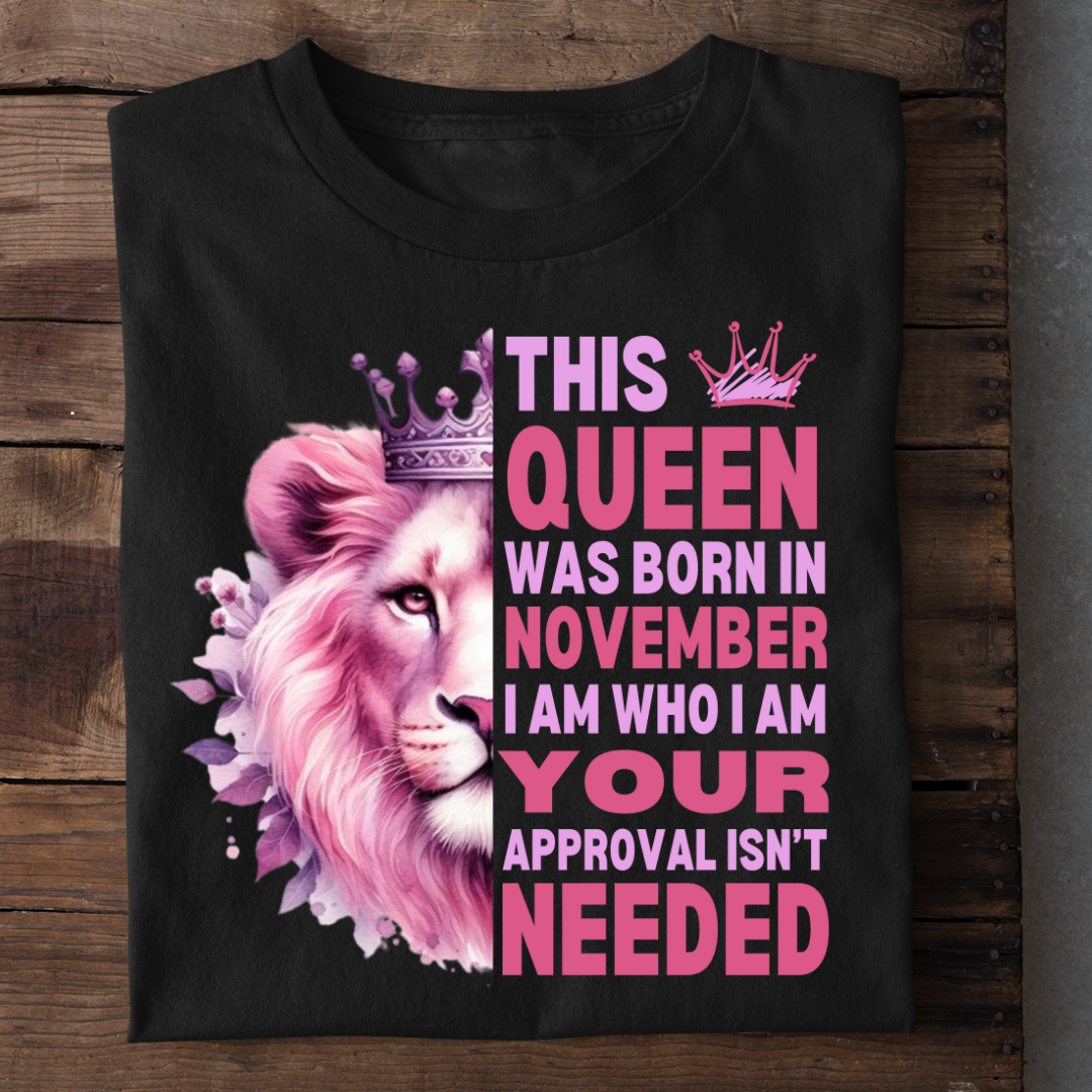 NOVEMBER QUEEN I AM WHO I AM QI