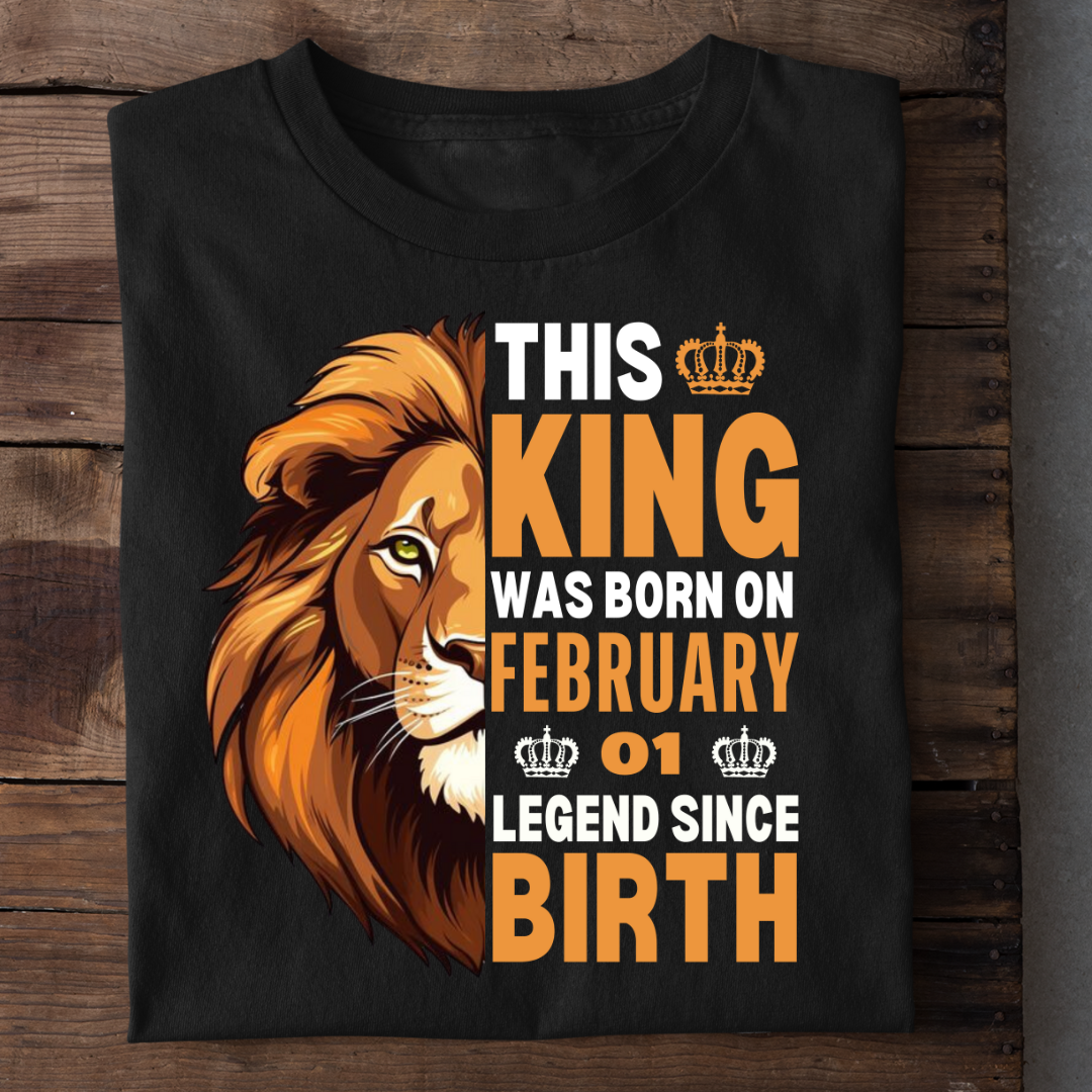 KING 1ST FEBRUARY