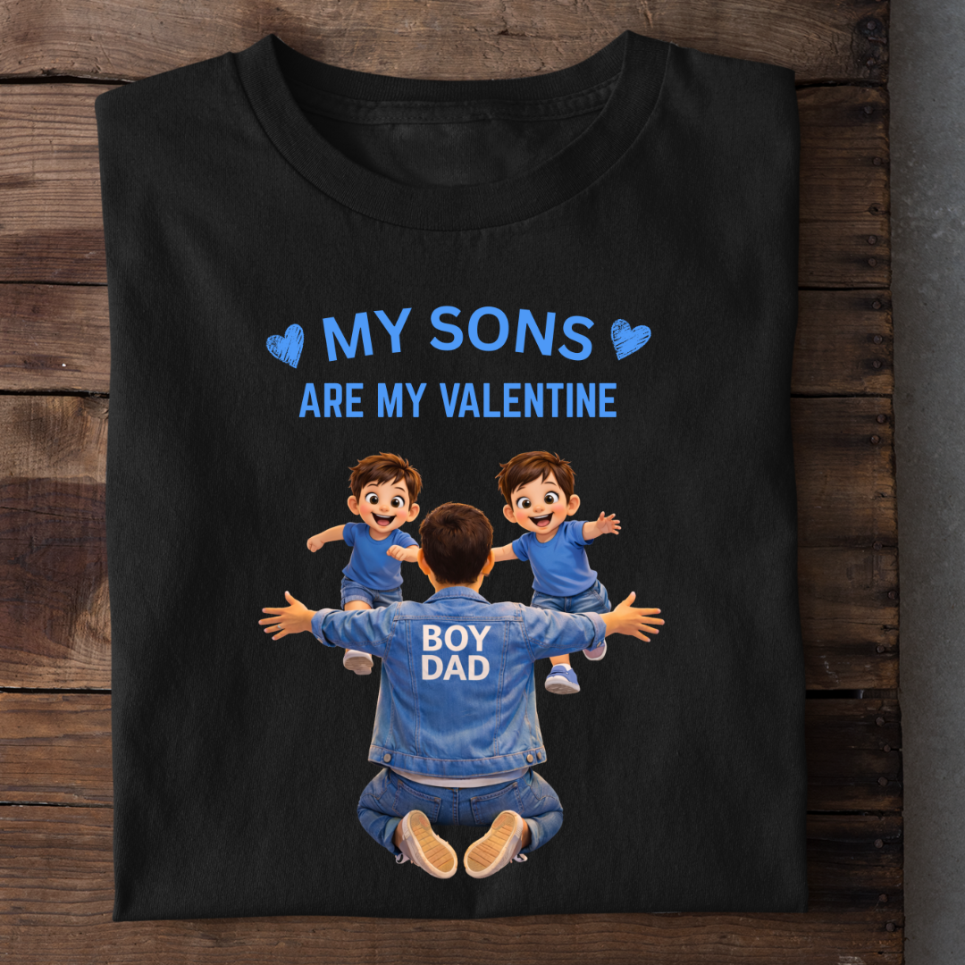MY SONS MY VALENTINE(BOY DAD)