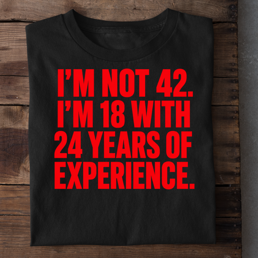 18 WITH 24 YEARS OF EXPERIENCE QI