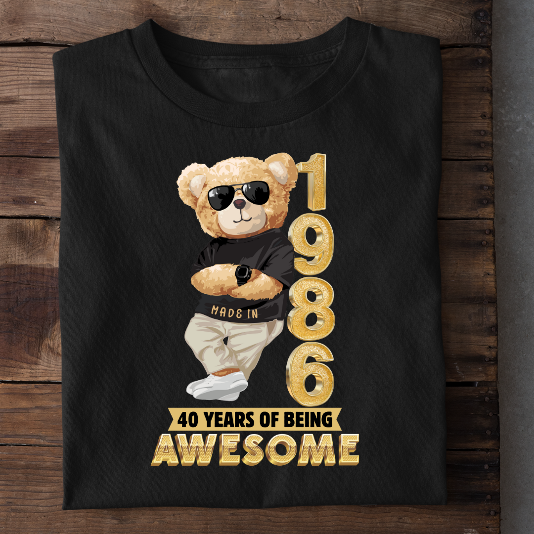 40-1986 YEARS OF BEING AWESOME QI