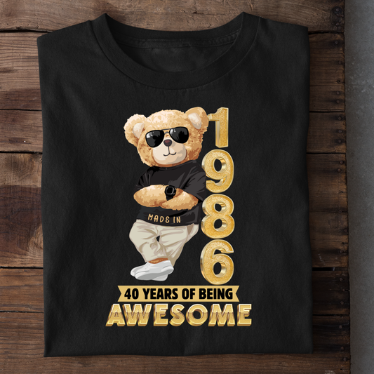 40-1986 YEARS OF BEING AWESOME QI