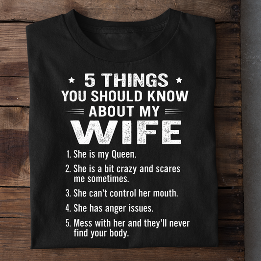 5 THINGS ABOUT MY WIFE QI