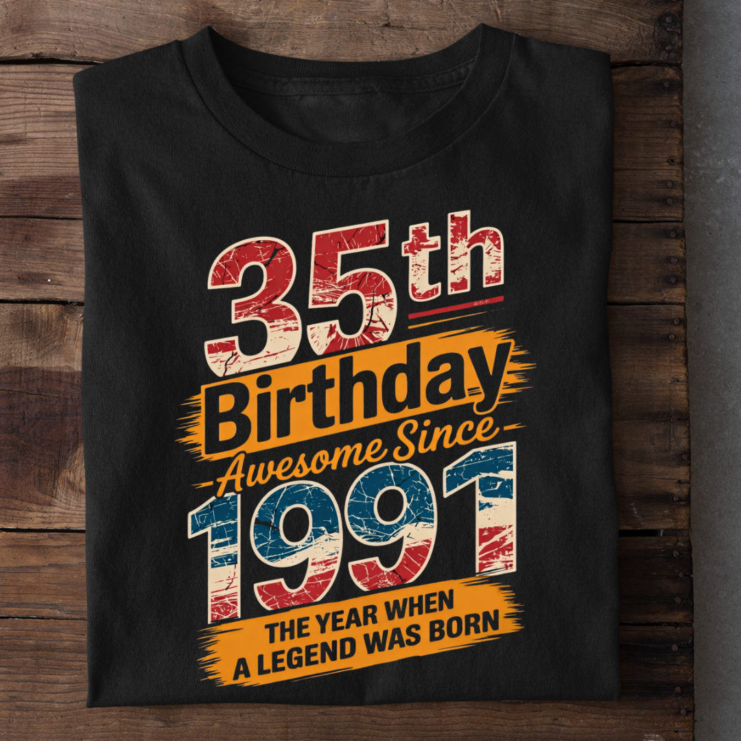 35TH BIRTHDAY AWESOME 1991 QI