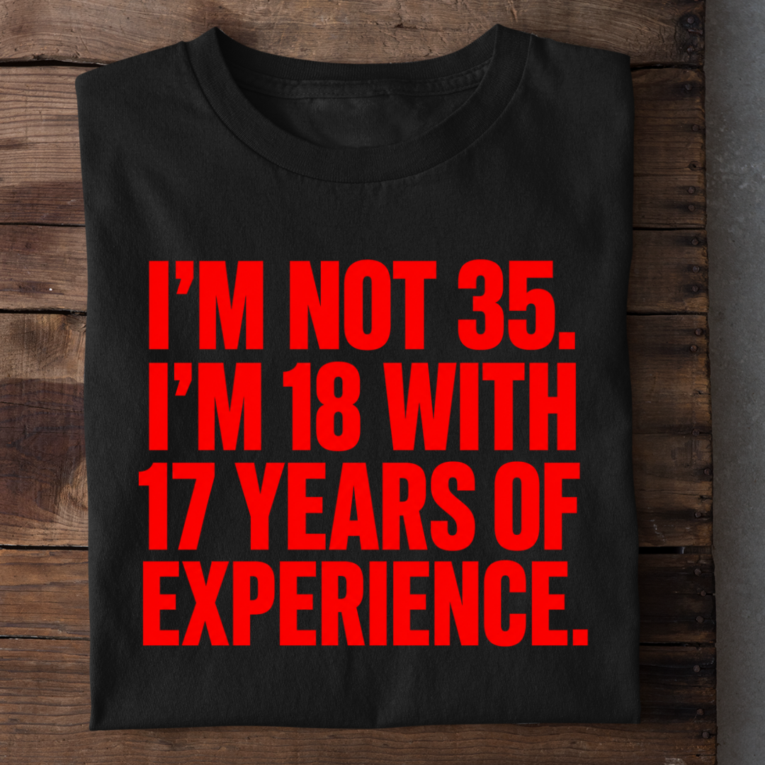 18 WITH 17 TEARS OF EXPERIENCE QI