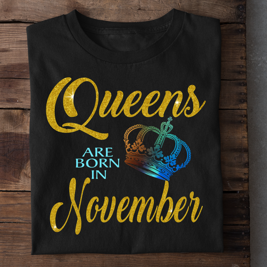QUEENS ARE BORN IN NOVEMBER QI
