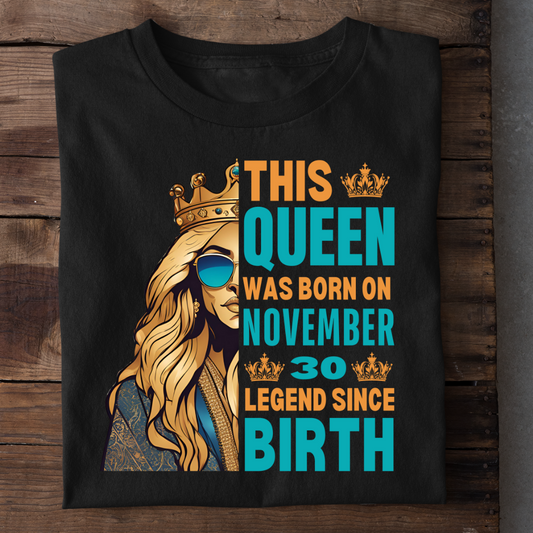 30TH NOVEMBER QUEEN QI