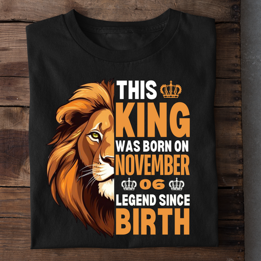 KING 6TH NOVEMBER