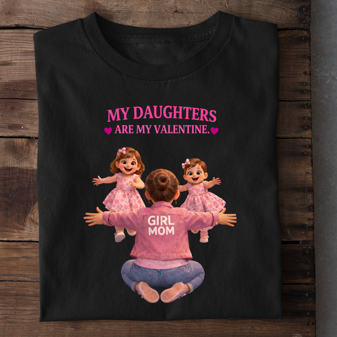 MY DAUGHTERS MY VALENTINE(GIRL MOM)