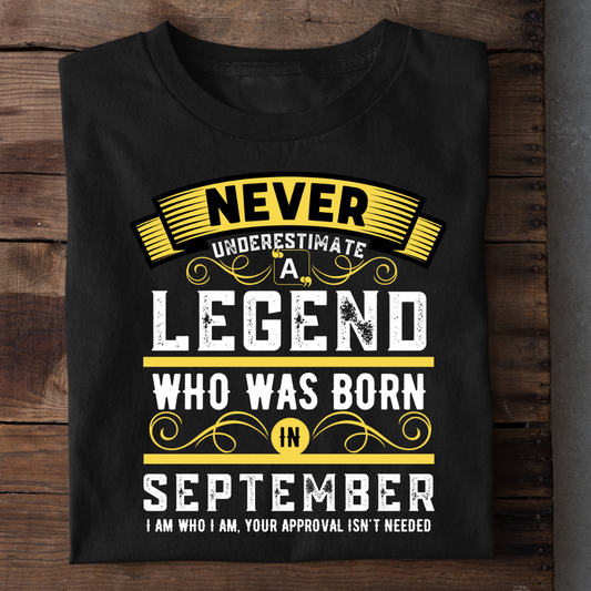 SEPTEMBER LEGENDS SHIRT