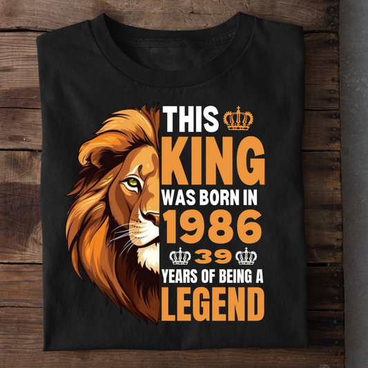 1986 KING 39 YEARS OF BEING LEGEND QI