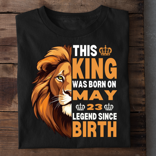 KING 23RD MAY