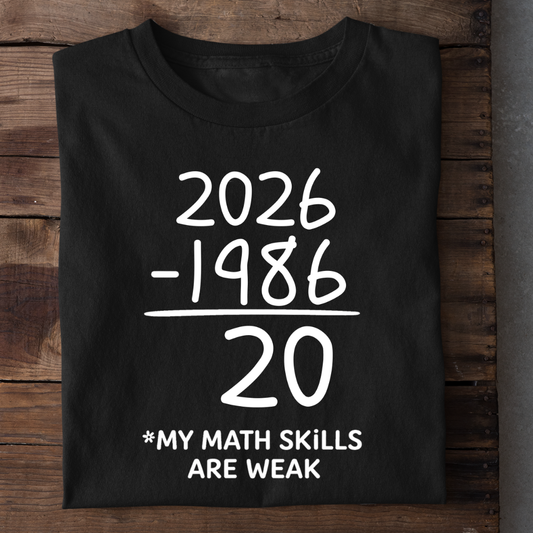 40TH BIRTHDAY MATHS SKILL QI