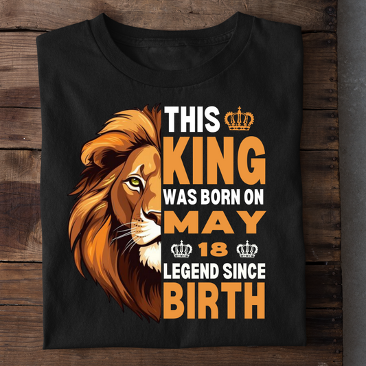 KING 18TH MAY