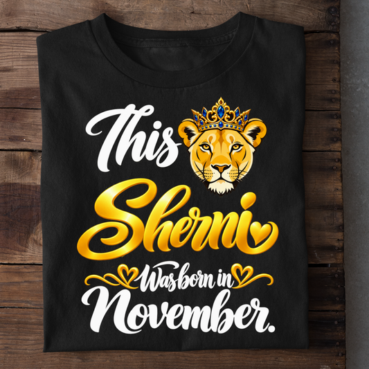 NOVEMBER SHERNI