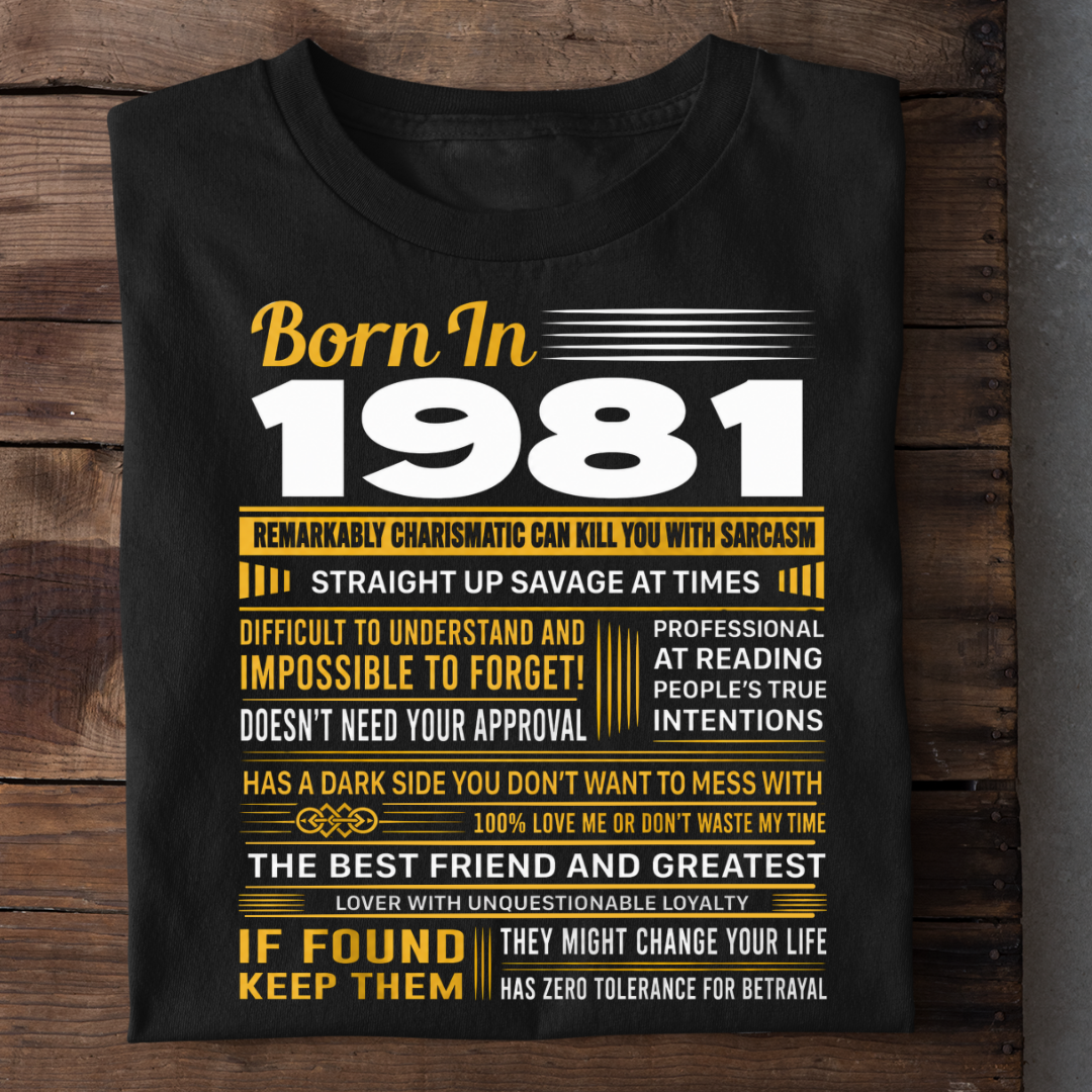 1981 BORN QUALITIES QI