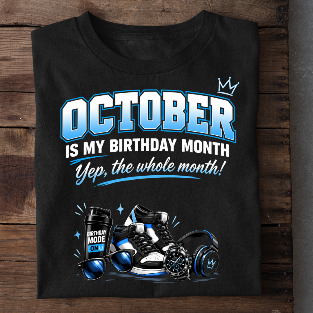 OCTOBER KING BIRTHDAY MONTH QI