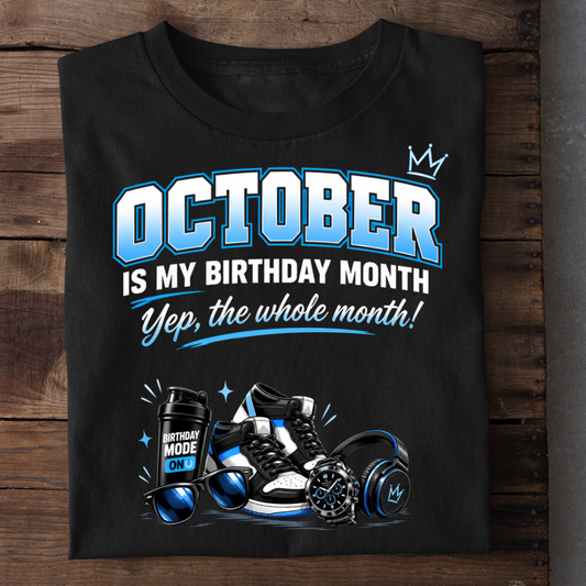 OCTOBER KING BIRTHDAY MONTH QI