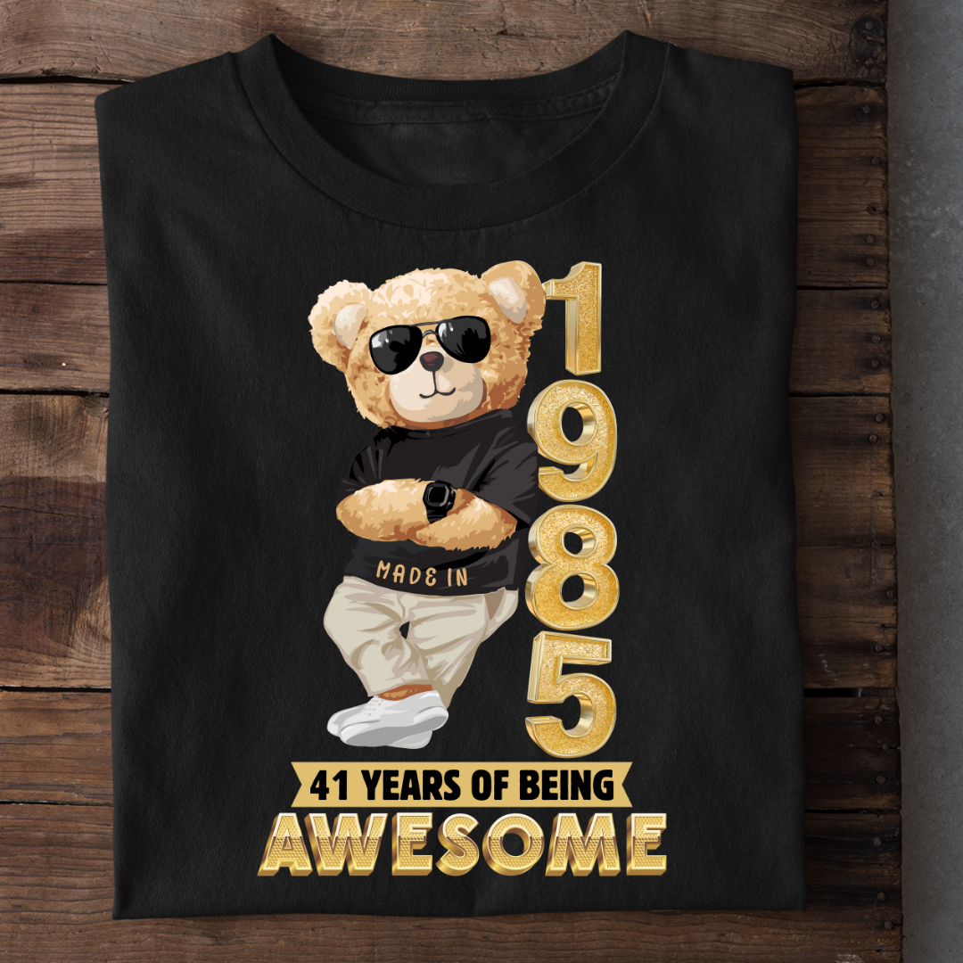 41-1985 YEARS OF BEING AWESOME QI