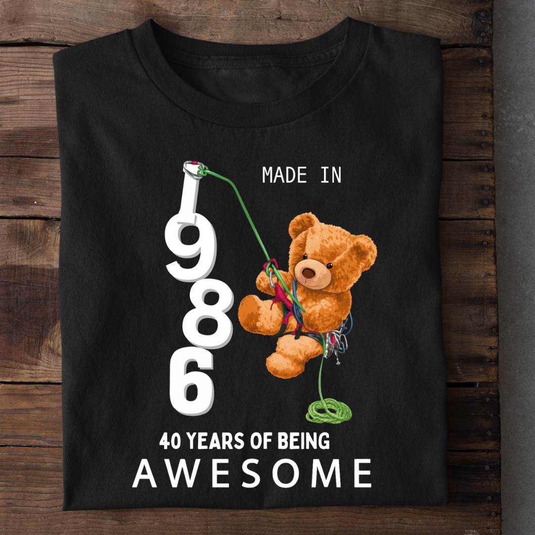 MADE IN 1986-40 YEARS AWESOME QI