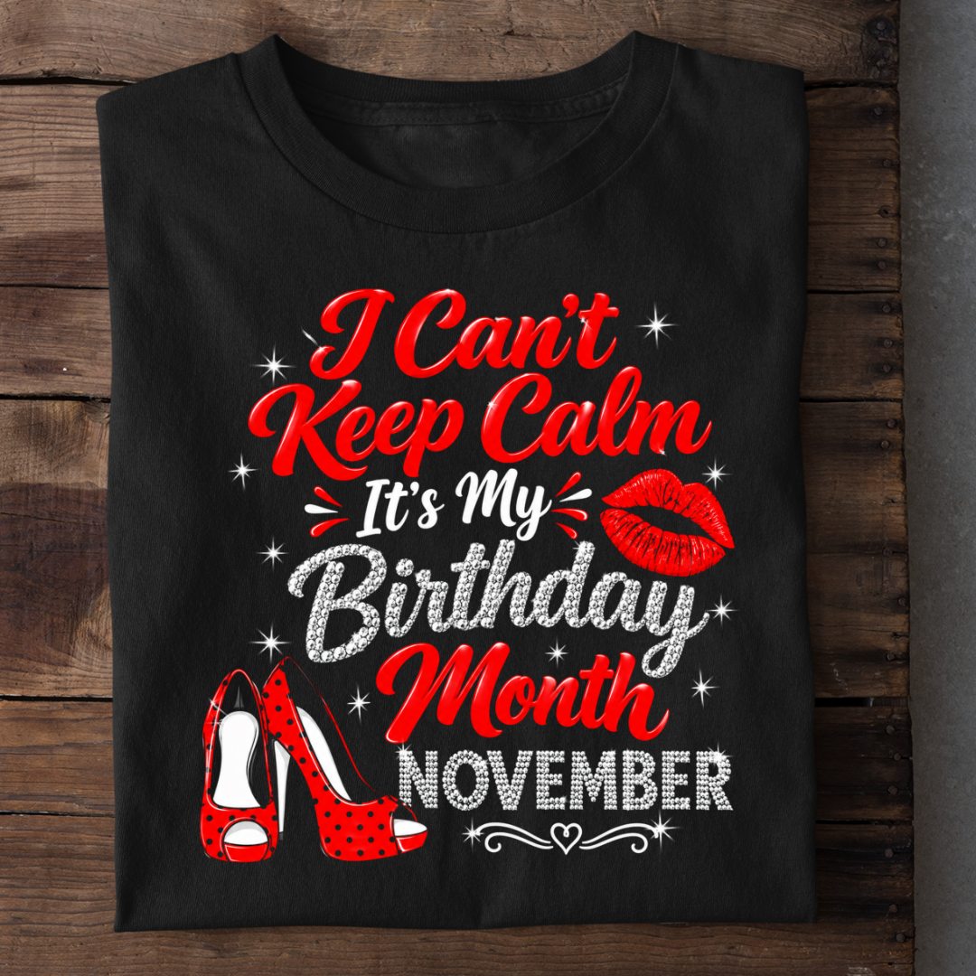 MY BIRTHDAY MONTH NOVEMBER