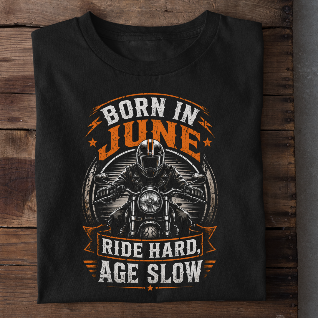JUNE BORN RIDE HARD QI