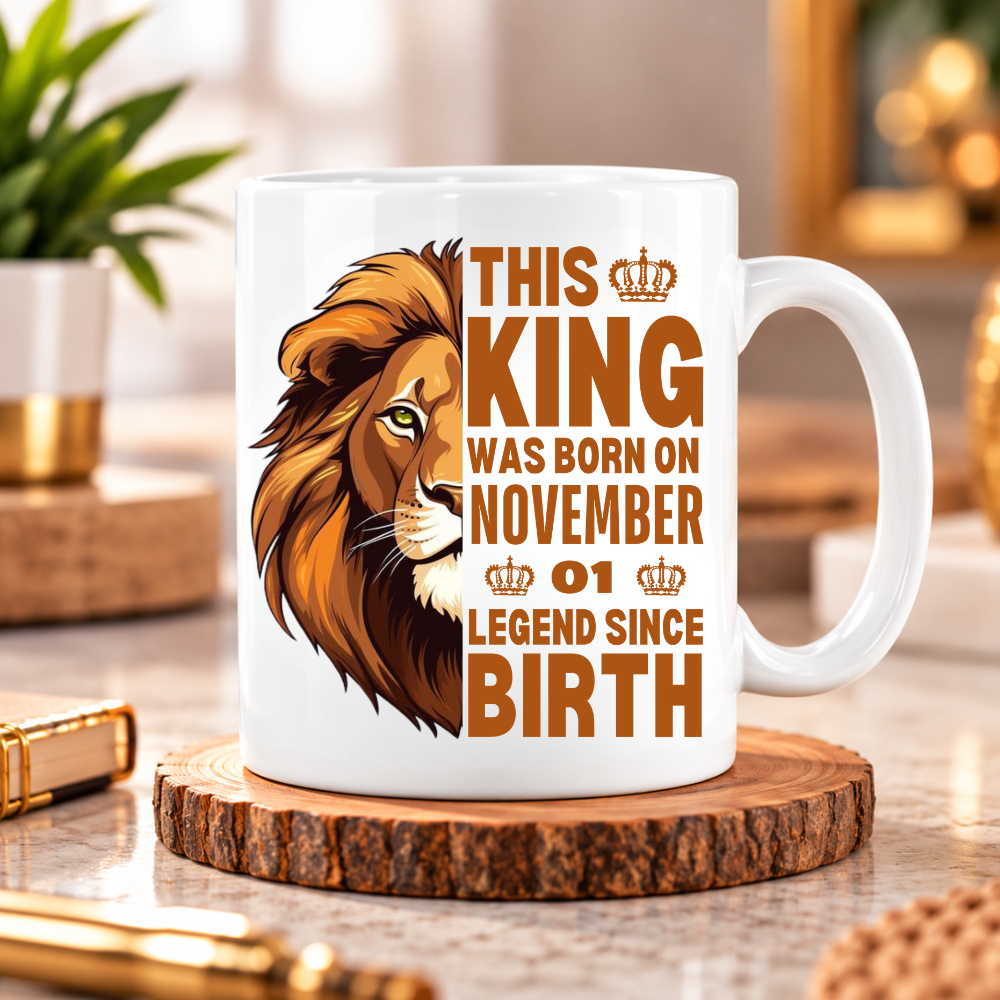 KING 1ST NOVEMBER MUG