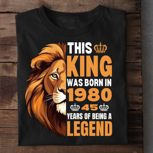 1980 KING 45 YEARS BEING LEGEND QI