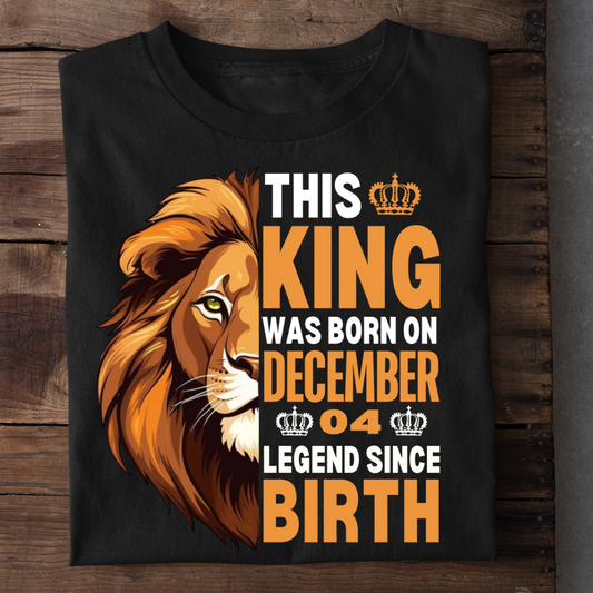 KING 4TH DECEMBER