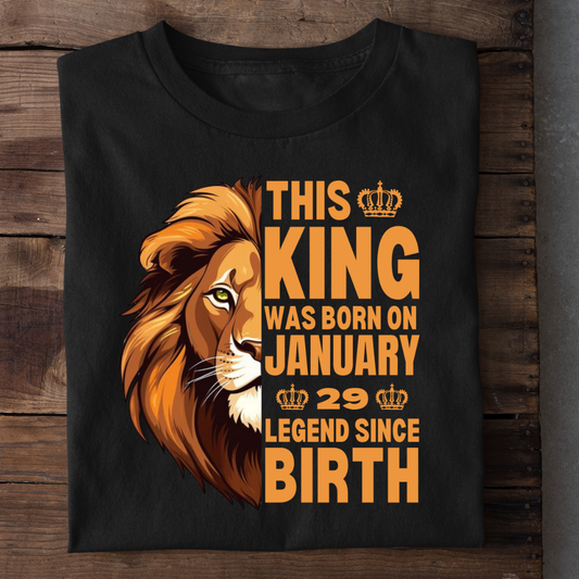 KING 29TH JANUARY QI