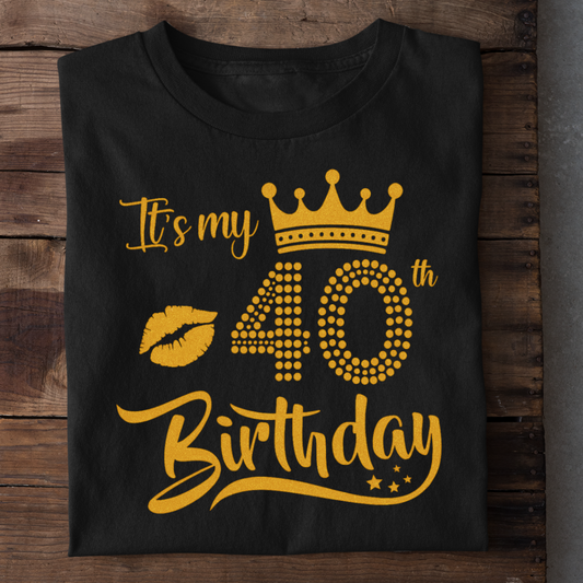 IT'S MY 40TH BIRTHDAY QI