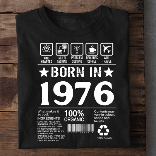 BORN IN 1976 QUALITIES QI