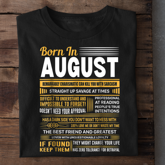 AUGUST BORN QUALITIES QI