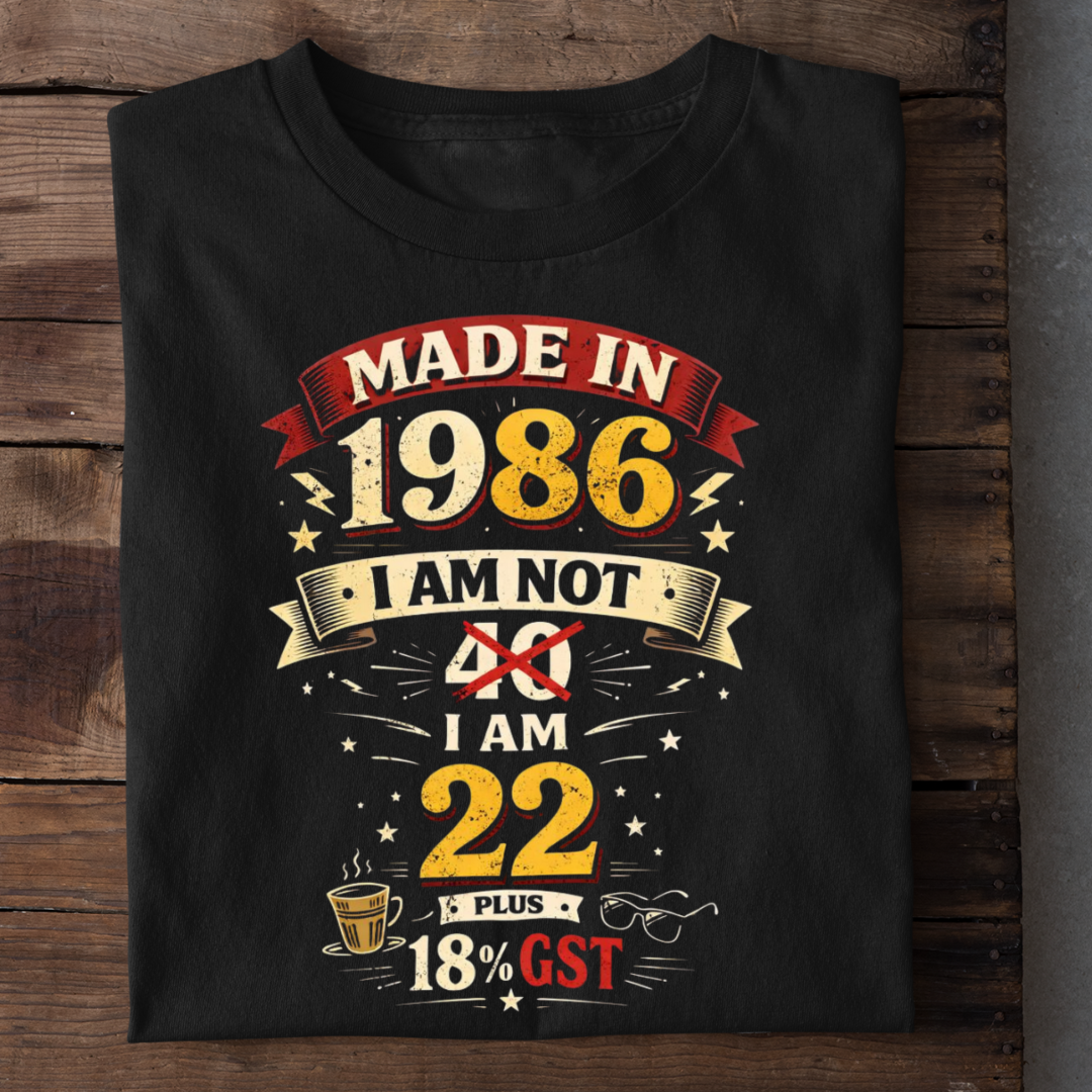 NOT 40 BUT 22 PLUS GST QI
