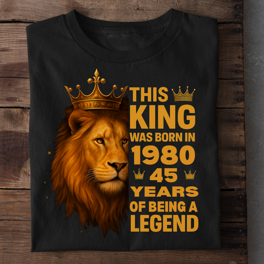 1980 KING 45 YEARS BEING LEGEND QI