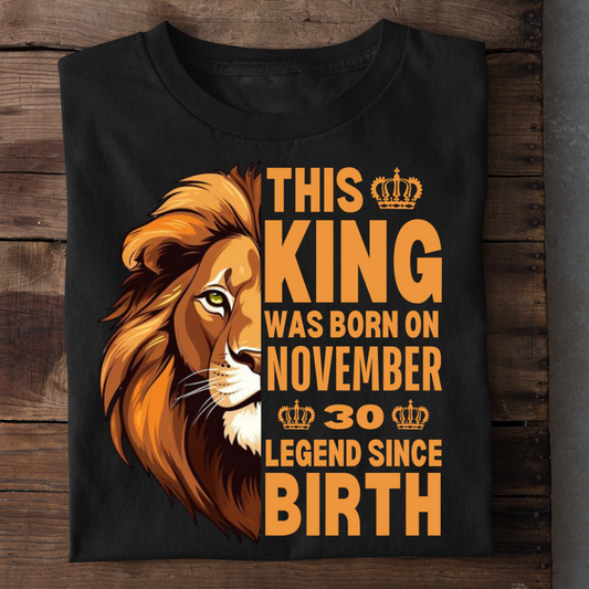 KING 30TH NOVEMBER QI