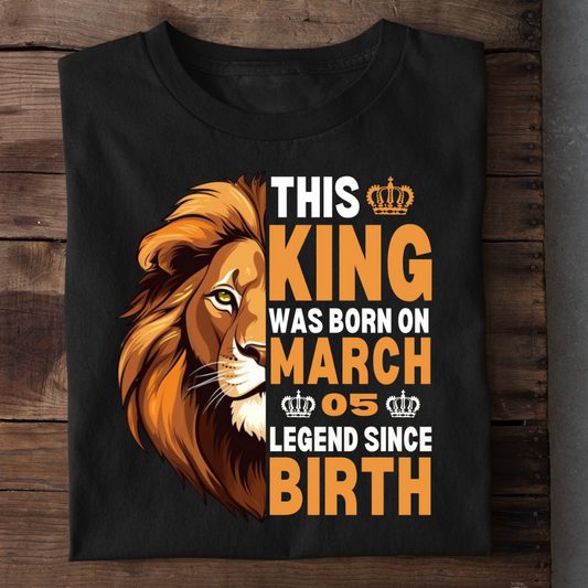 KING 5TH MARCH