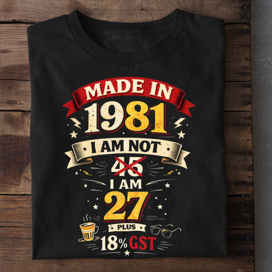 NOT 45 BUT 27 PLUS GST QI